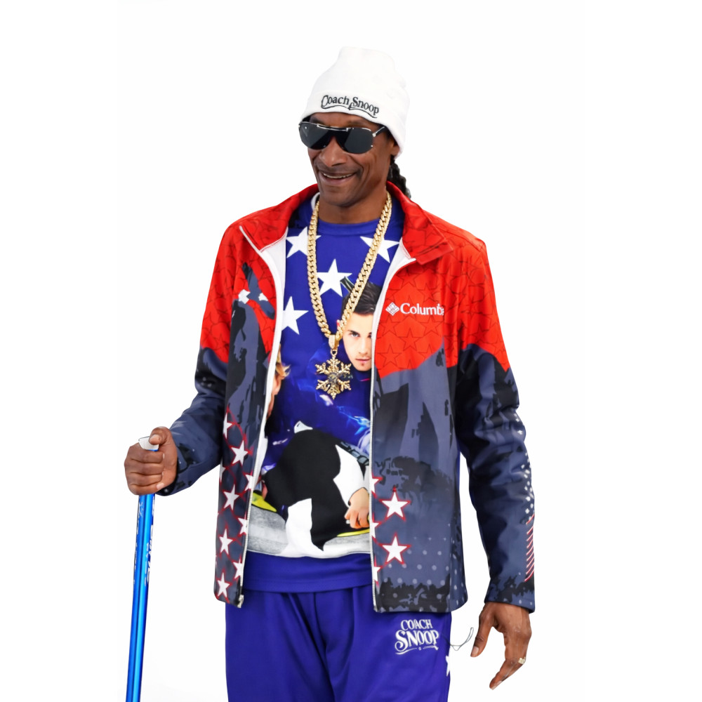 Snoop Dogg Curling Milano Cortina 2026 Winter Olympics Jacket